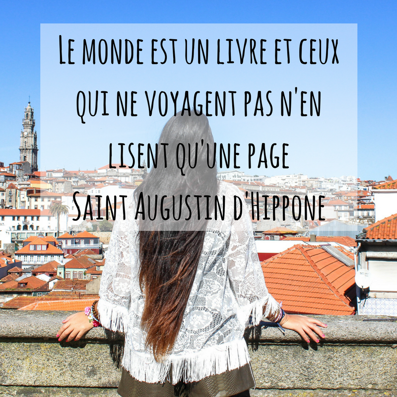 Inspirational French travel quotes translated to English